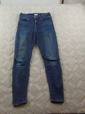 Mother The Looker Jeans Womens 27 Blue Denim